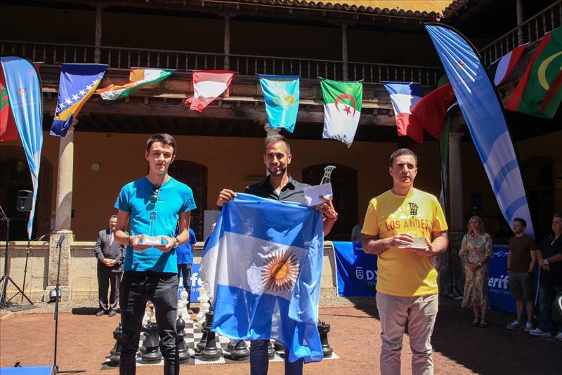 GM Tomás Sosa en el podio